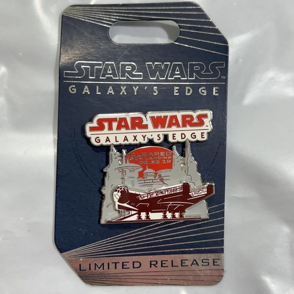Disney Other - Disney Parks Star Wars Galaxys Edge 2019 Limited Release Cleared for Landing Pin